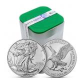 1986-2025 US Mint Silver American Eagle Roll