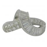 Platinum 1.00 ct Natural VS Diamond Ring