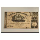 50 Cent State of North Carolina Bank Note