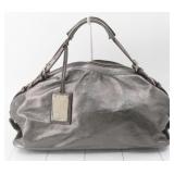 Dolce & Gabbana Gunmetal Silver Mini Boston Bag