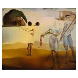 Enchanted Beach Giclee Canvas by Salvador Dali