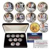 24K Gold New York Yankees 9-Coin Set