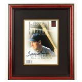 Autographed Ted Williams Sports Illustrated Photo