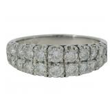 Platinum 1.00 ct Natural VS Diamond Ring