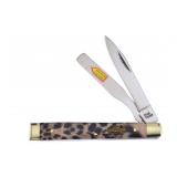 Steel Warrior Leopard Resin Doctors Knife