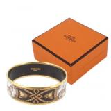 Hermes Grand Apparat Printed Bangle