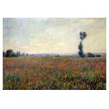 Poppy Field c.1887 by Claude Monet