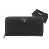 Prada Leather Zipper Wallet