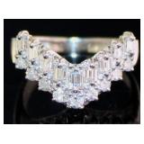 Platinum 1.00 ct Natural VS Brilliant Diamond Ring