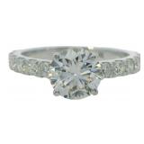14kt Gold 1.89 ct Round Lab Diamond Ring