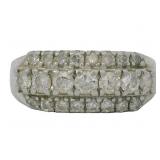 Platinum 1.00 ct Natural Diamond Ring