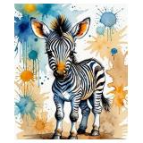 Baby Zebra Limited Edition by Van Gogh Limited