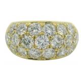 18kt Gold 3.40 ct Natural VS Diamond Ring