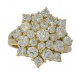 18kt Gold 2.02 ct Natural VS Diamond Ring