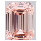 Emerald Pink Cut 1.06 ct VS Lab Diamond