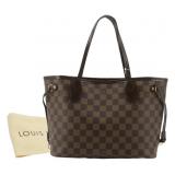 Louis Vuitton Damier Neverfull PM Tote Bag