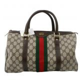Gucci Sherry Ribbon Boston Bag