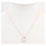 Tiffany & Co. Open Heart Necklace