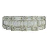 Platinum 1.00 ct Natural VS Diamond Ring