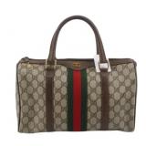 Gucci Interlocking Sherry Line Boston Bag