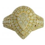10k Gold 1.00 ct Natural Brilliant Diamond Ring