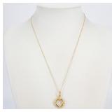 Yves Saint Laurent Lifebuoy Necklace