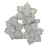 18kt White Gold 6.00 ct Natural Diamond Ring