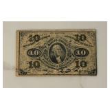 10 Cent Fractional Currency