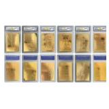 23K Gold Star Trek Card Set