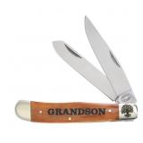 Frost Family Tree Brown Bone Grandson Knife