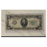 1934 $20 Federal Reserve Note