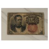 10 Cent Fractional Currency