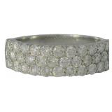 Platinum 1.00 ct Natural Brilliant Diamond Ring