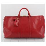 Louis Vuitton Epi Keepall 50 Boston Bag