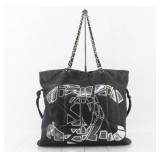 Chanel Lambskin Coco Mark Tote Bag