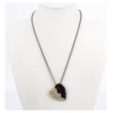 Yves Saint Laurent Broken Heart Necklace