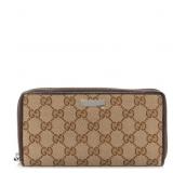 Gucci GG Canvas Zippy Wallet
