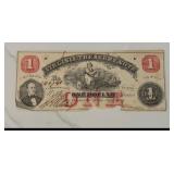 One Dollar Virginia Treasury Note