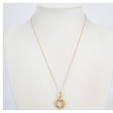 Yves Saint Laurent Lifebuoy Necklace