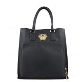 Versace Medusa Leather Handbag