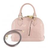 Louis Vuitton Vernis Alma BB Rose 2way Bag