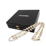Chanel Long Pearl Necklace