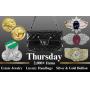Thursday July 16th Jewelry, Coins & Luxury Handbags!