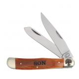 Frost Family Tree Brown Bone Trapper Knife
