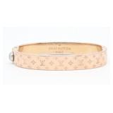 Louis Vuitton Nanogram Cuff Bracelet