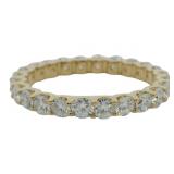 10kt Gold 2.00 ct VS Diamond Eternity Band