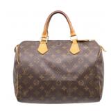 Louis Vuitton Monogram Speedy 30 Handbag