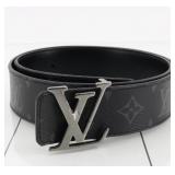 Louis Vuitton Monogram Eclipse Santur Belt