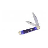 Valley Forge Blue Pick Bone Copperhead Knife