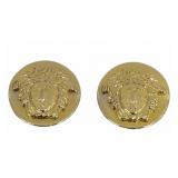 Gianni Versace Medusa Clip-on Earrings
